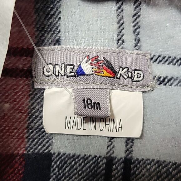 ONE KID NEW WINTER JACKET SIZE 18 MONTHS COTTON RAIME AND SOME SPANDEX - Picture 4 of 7